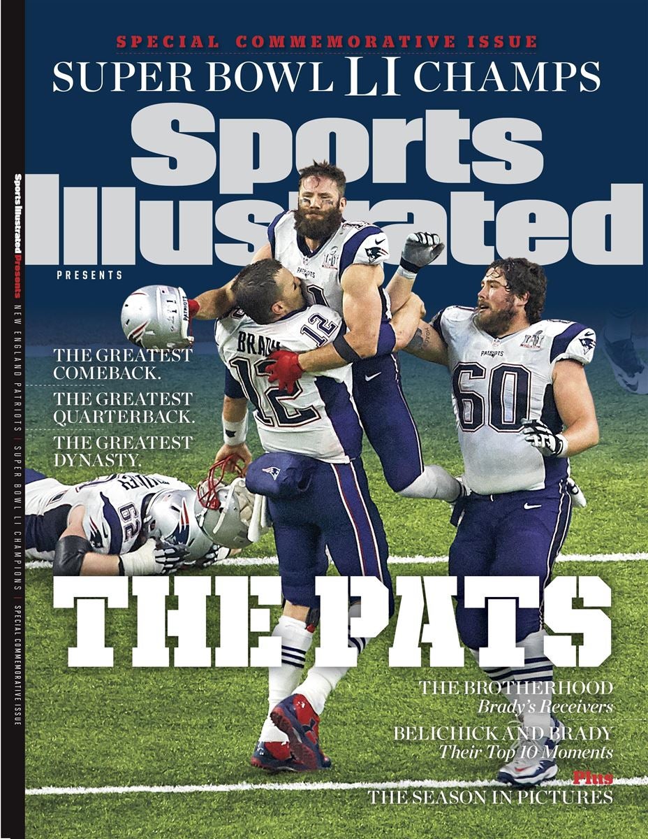 Tom Brady appears on cover of Sports Illustrated