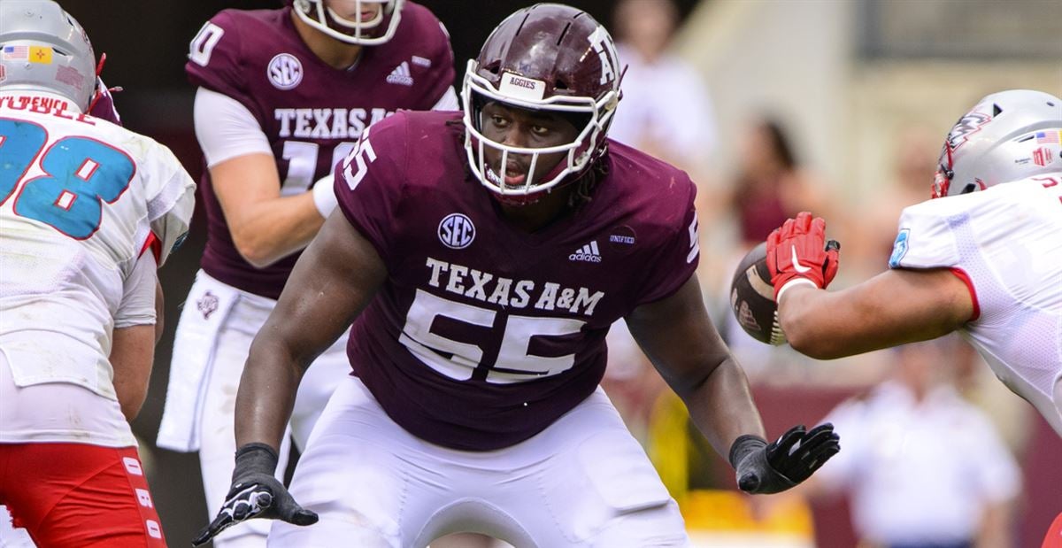 Texas A&M IOL Kenyon Green Highlights, 2022 NFL Draft