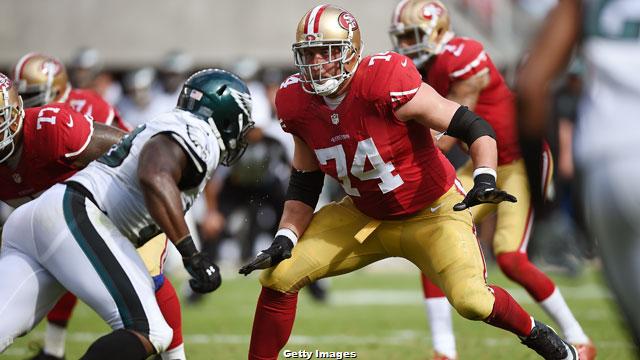 Central Michigan offensive tackles working with Joe Staley toward NFL