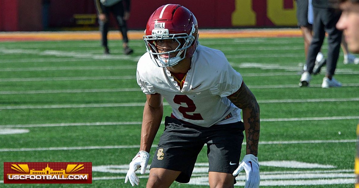 Sights and sounds from USC's second practice of spring camp
