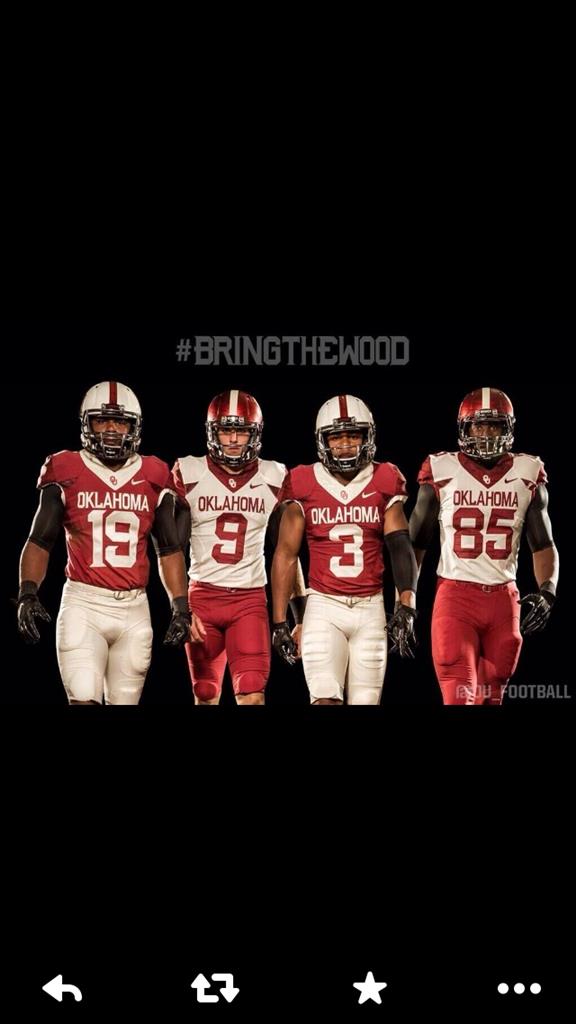 Sooners unveil alternate football uniforms