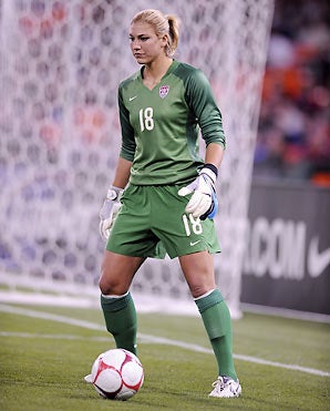 USA Women's Soccer Goalie Hope Solo