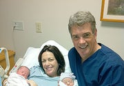 Cnn S Kyra Phillips Fox S John Roberts Welcome Twins