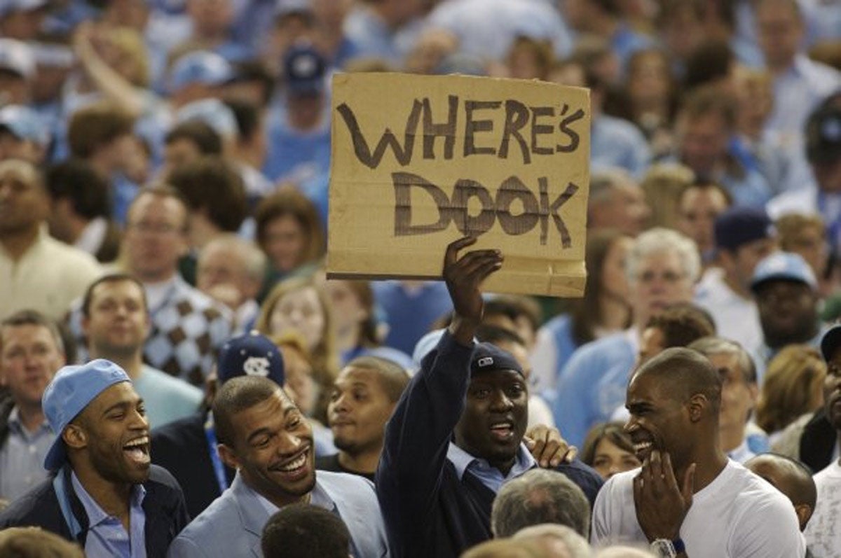 'Where's Dook?' How a sign made former UNC player Makhtar N'Diaye internet famous
