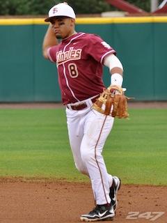 Former Boynton Beach little league star Devon Travis soaks in