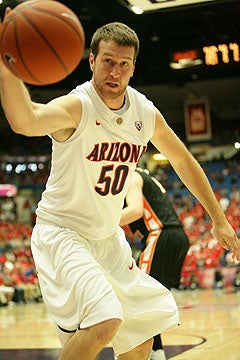 Alex Barcello Arizona Wildcats Basketball Jersey-Navy