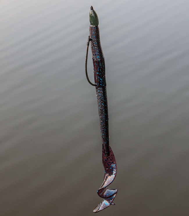 Big Bite Baits Kriet Tail Worm review - Wired2Fish